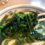 おうどん 瀬戸晴れ - ホントに、歯応えコリコリしてる～