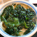 おうどん 瀬戸晴れ - 期間限定「コリコリわかめうどん（中size）」