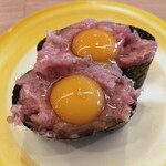 すし江戸 - うずら鉄火