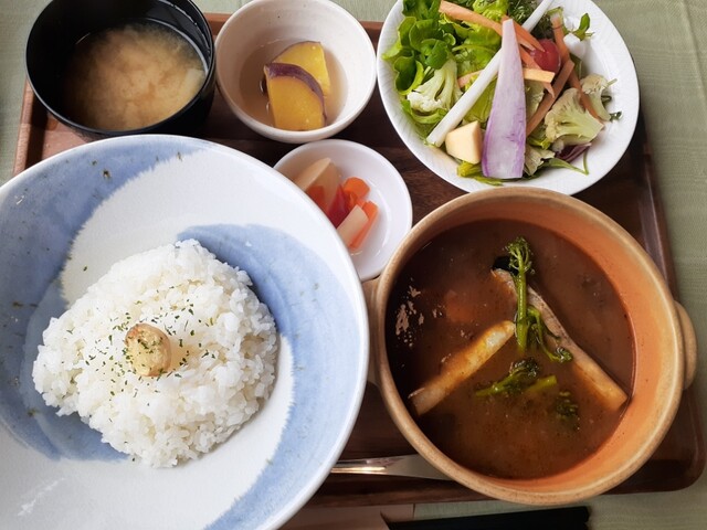 村民 食堂 湯津上