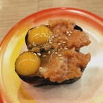 すし江戸 - サーモンユッケ