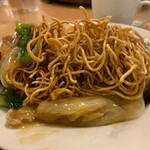 南海飯店 - かたい焼ソバの麺