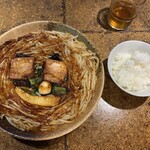 ラーメンBAR やきそばー HIT - ソース焼きそば　ミニライス