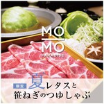 Momo Paradaisu - 夏レタスと笹ネギのつゆしゃぶ