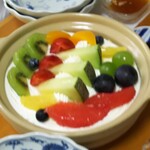 玄海鮨 - デザートに 持込みさせていただいた  鍋焼きプリン