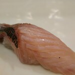 築地寿司清 - 鱸の炙り