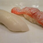 築地寿司清 - イカに金目鯛