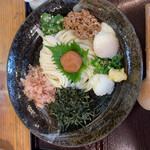 讃岐饂飩宏之輔 - 娘の梅ねばとろ(とろろ抜き)