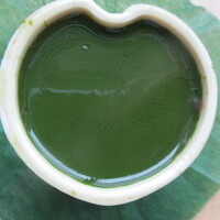 御料理 光安 - 抹茶寒天