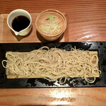 蕎麦切り 旗幟 - せいろ820円