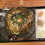 蕎麦切り 旗幟 - 梅ほのか（冷）1,150円