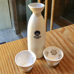 蕎麦切り 旗幟 - 日高見＠950円