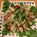 おぎ野 - 名古屋コーチンサラダ