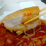 麺屋 にぼすけ - ごついチャーシューブロック