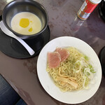 魚介豚骨ラーメン 古川 - 夏季限定ビシソワーズスープラーメン880円