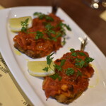 ワインバー バッカス - 入梅イワシを香草入りトマトソースで（７００円）２０２０年６月