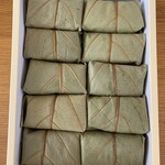 ゐざさ中谷本舗 - 柿の葉壽司（5種10個入）…税込1468円