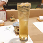 うを徳 - 梅酒ソーダ