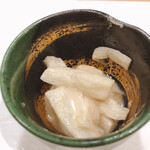 うを徳 - 芋茎の胡麻味噌酢