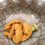 うを徳 - 城下鰈＆海胆