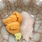 うを徳 - 城下鰈＆海胆