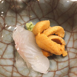 うを徳 - 城下鰈＆海胆