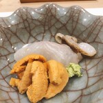 うを徳 - 城下鰈＆海胆