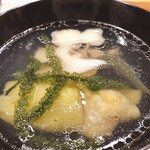 うを徳 - 黒鮑＆金目鯛