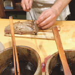 うを徳 - 鰹藁炙り焼き