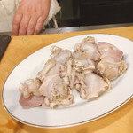 うを徳 - 煮蛤茹で上がり