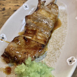 Motsuyaki Choubee - 「まごころ豚串焼き(タレ)」@150