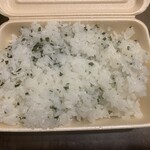 阿知の里 - わかめご飯【2020.6】