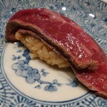 肉料理ふくなが - 牛のにぎり寿司