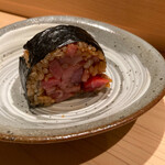 熟成鮨 万 - マグロ全部巻き