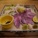 そば処 みよ田 - 信州牛ローストビーフ