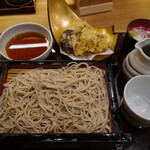 そば処 みよ田 - きのこせいろ