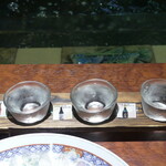 いけ洲 博多屋 - 日本酒飲み比べ