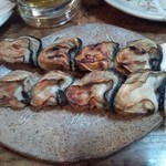 Fukuyoshi - うまし！ 牡蠣の串焼き