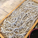 麺許皆伝 - 板そばをアップ