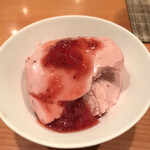 日本料理 たかむら - いちごムース