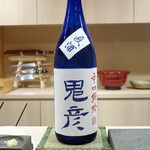 Sushi Akazu - 鬼彦 辛口純吟 夏酒