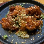 韓味処 CHIBO - ヤンニョムチキン、780円(税別)