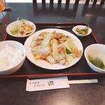 創作中華ダイニング遊 - 回鍋肉定食