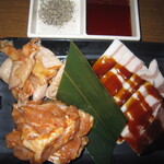 Akakara - 2020年の｢赤からセット｣鶏セセリ､鶏かわ､豚バラ