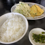 長浜ラーメンとん吉 - 定食\炒り卵♪