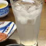 竹山食堂 - レモンサワー(濃いめ)