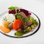 オーベルジュメソン - ランチ前菜一例