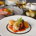 オーベルジュメソン - 8000円のディナーコース一例