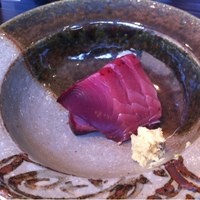 和の食 いがらし - 鰹お造り（2012.5）