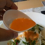 ビストロ セレニテ - 今日はトマトのドレッシング～